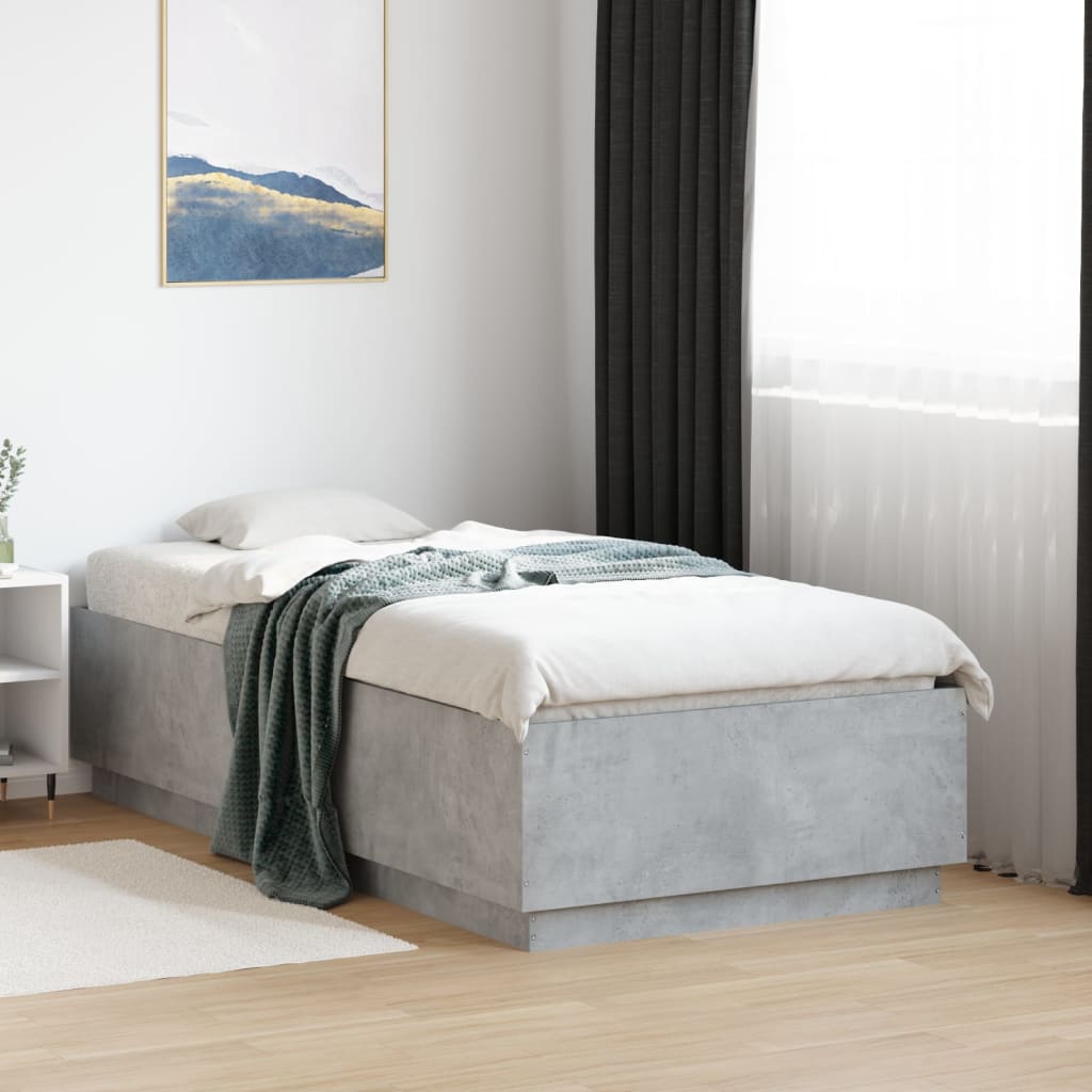 Giroletto Grigio Cemento 75x190 Cm In Legno Multistrato