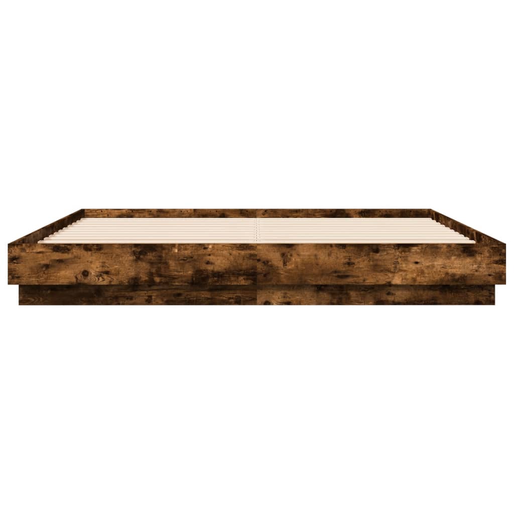Giroletto Con Luci Led Rovere Fumo 180x200 cm - Image 6