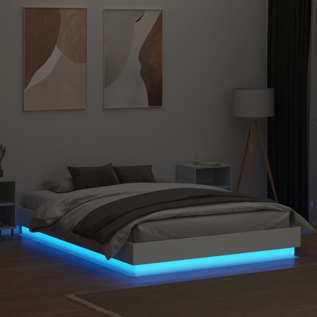 Giroletto Con Luci Led Bianco 160x200 cm - Image 4