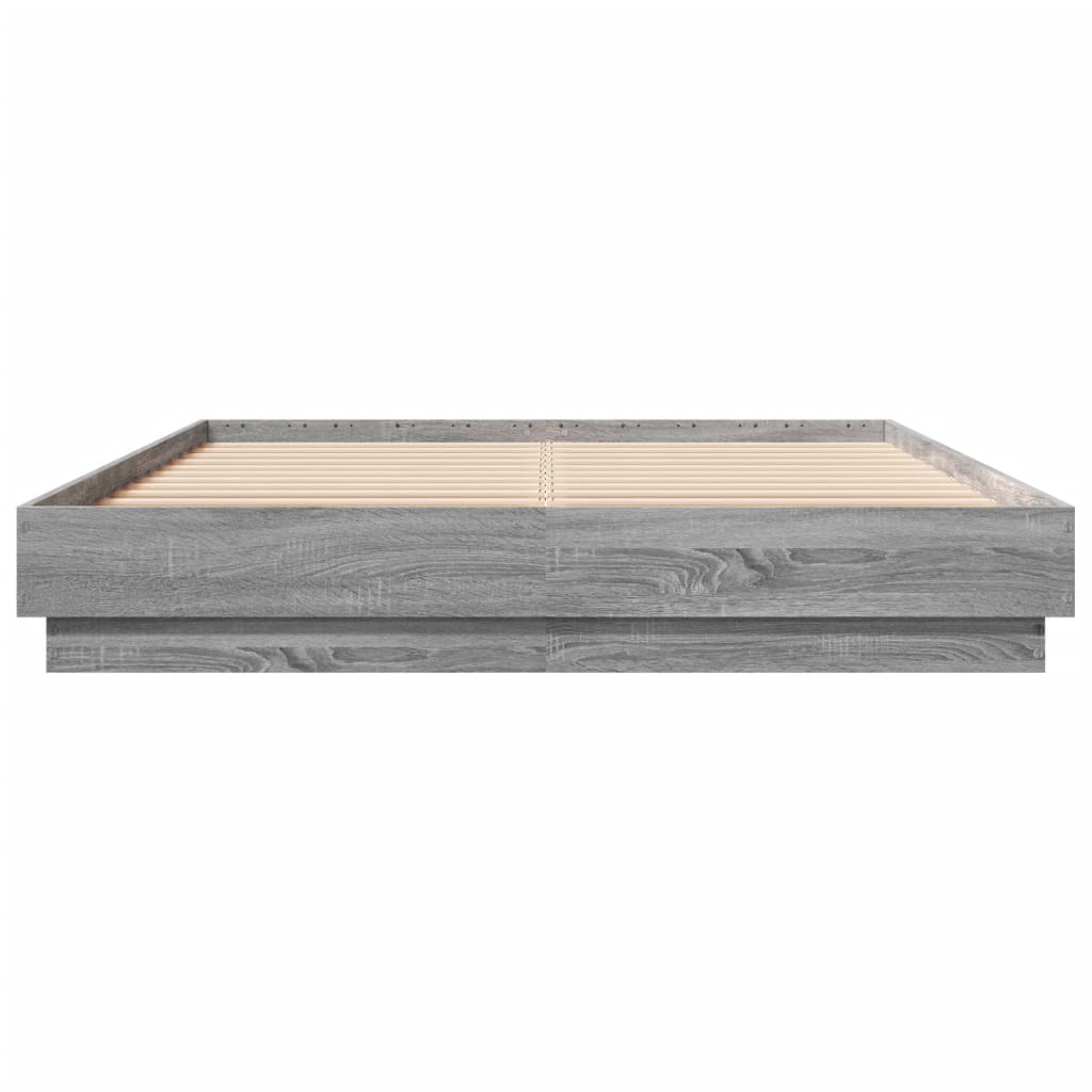 Giroletto Con Luci Led Grigio Sonoma 150x200 cm - Image 6