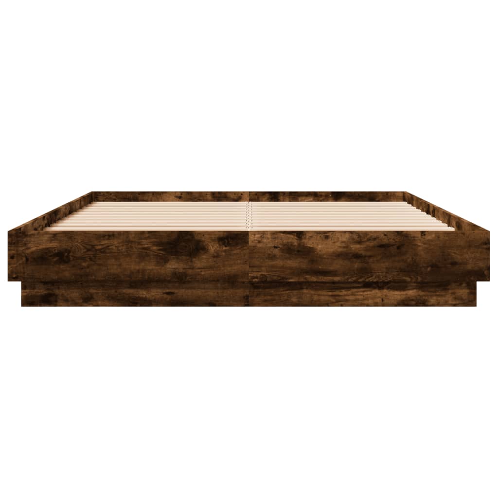 Giroletto Con Luci Led Rovere Fumo 140x200 cm - Image 6