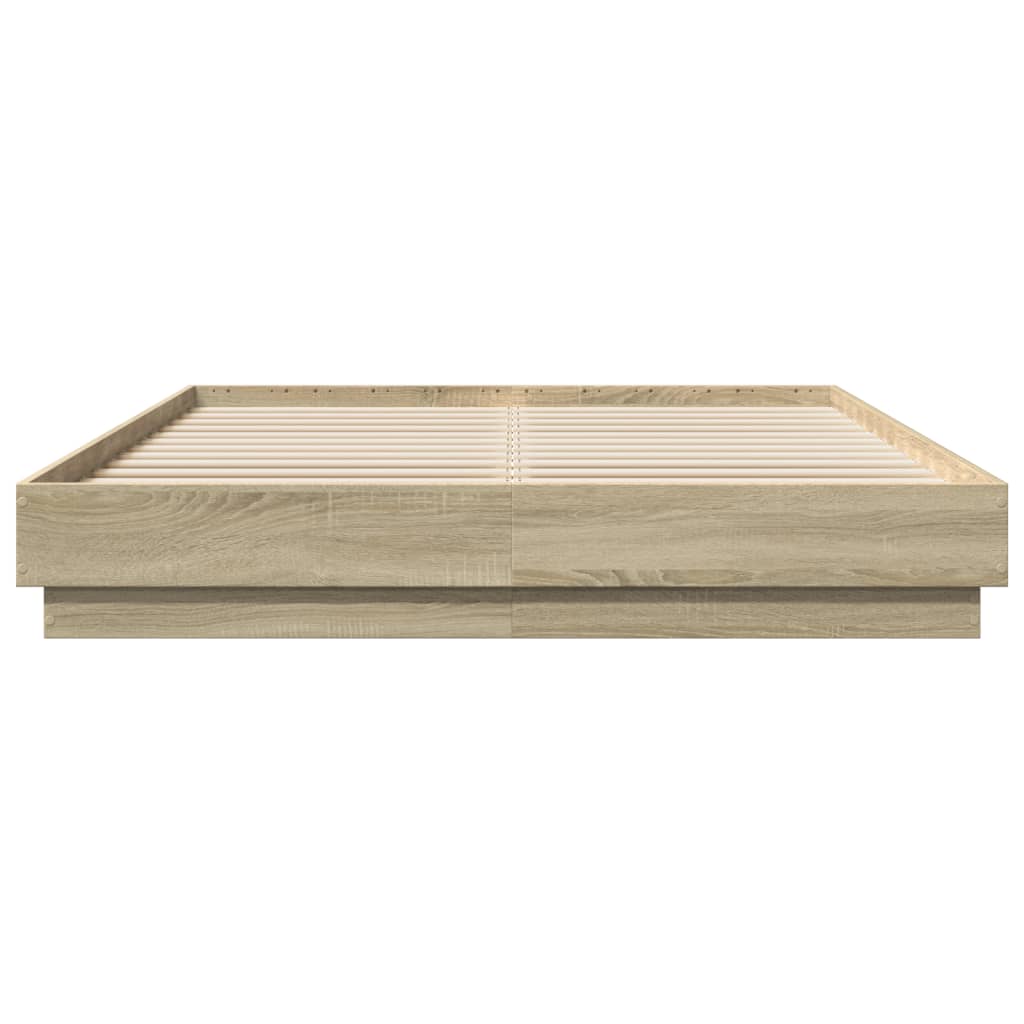 Giroletto Con Luci Led Rovere Sonoma 120x200 cm - Image 6