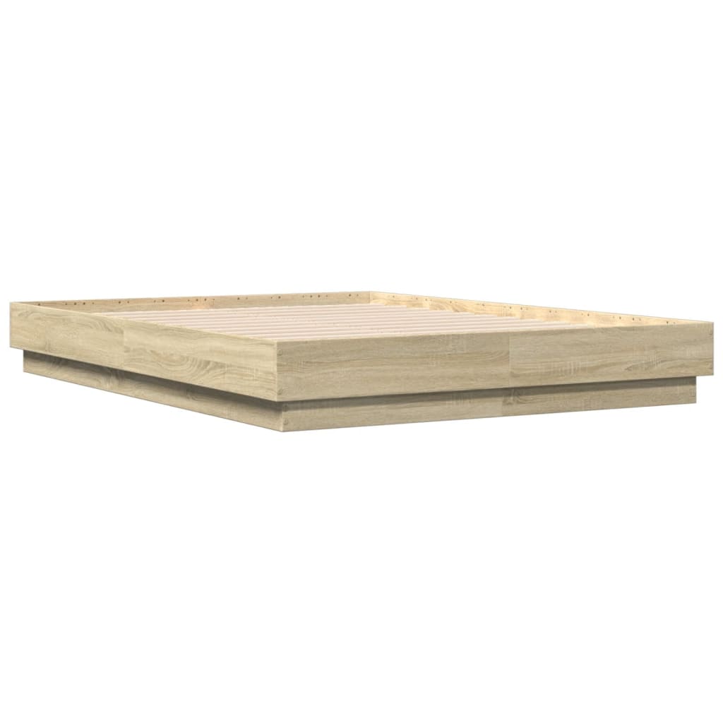 Giroletto Con Luci Led Rovere Sonoma 135x190 cm - Image 3