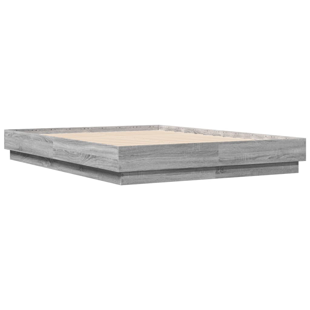 Giroletto Con Luci Led Grigio Sonoma 120x190 cm - Image 3