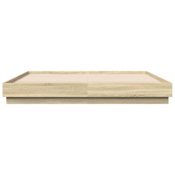Giroletto Rovere Sonoma 180x200 Cm In Legno Multistrato - Image 4