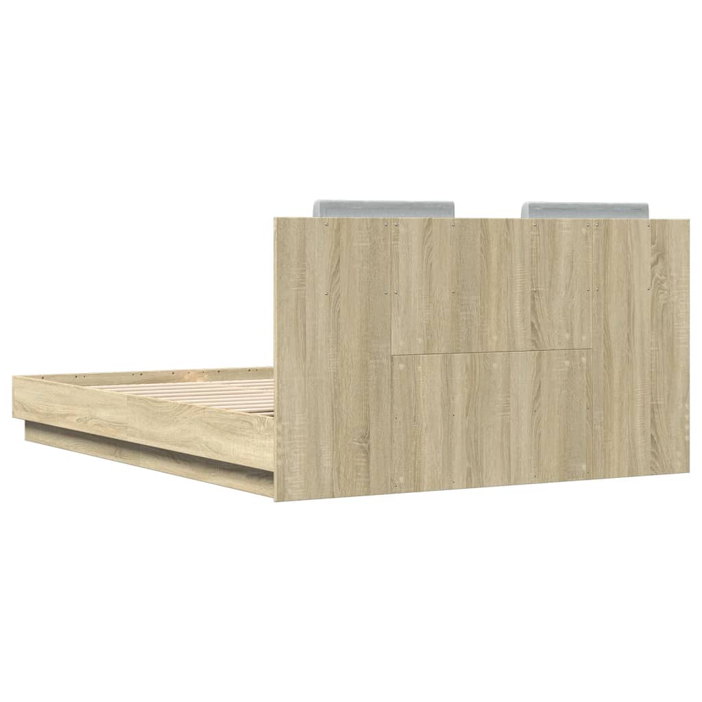 Giroletto Testiera Rovere Sonoma 140x200 Cm Legno Multistrato - Image 6