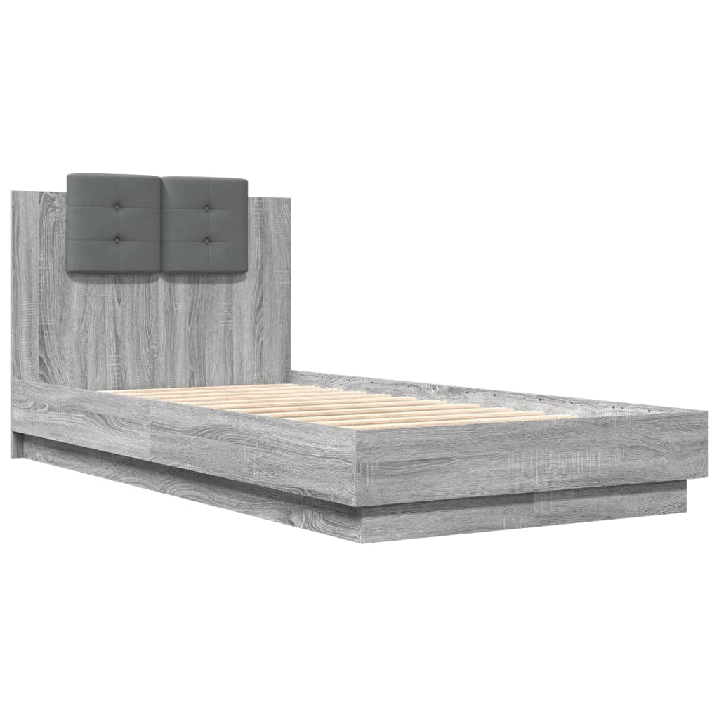 Giroletto Senza Materasso Rovere Sonoma 90x190 cm - Image 3