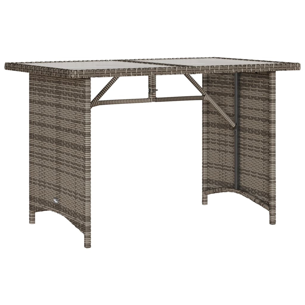 Set Divano Da Giardino 6 Pz Con Cuscini Grigio In Polyrattan - Image 5