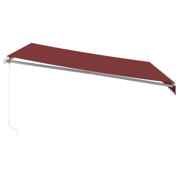 Tenda Da Sole Retrattile Manuale Bordò 400x350 cm - Image 4