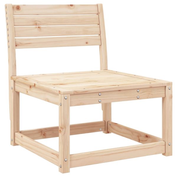 Set Salotto Da Giardino 8 Pz In Legno Massello Di Pino - Image 6