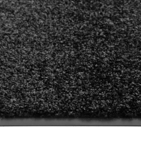 Zerbino Lavabile Nero 120x180 cm - Image 3