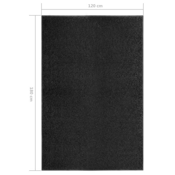 Zerbino Lavabile Nero 120x180 cm - Image 6