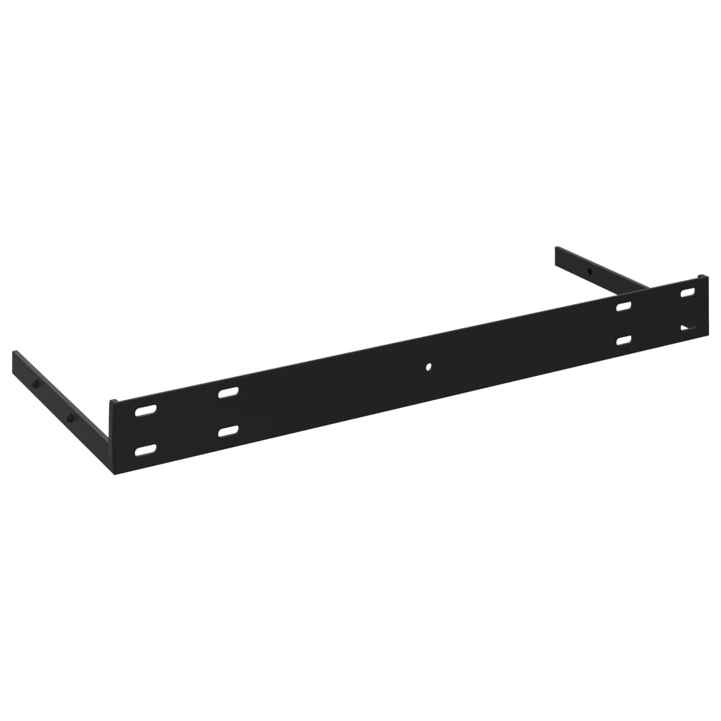 Scaffali A Parete 2 Pz Bianco Lucido 80x23,5x3,8 Cm In Mdf - Image 6