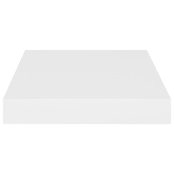 Scaffali A Parete 2 Pz Bianchi 23x23,5x3,8 Cm In Mdf - Image 5