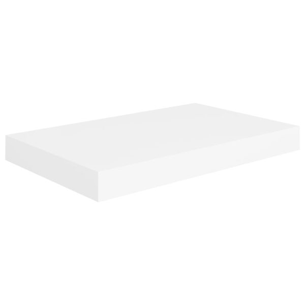 Scaffali A Parete 4 Pz Bianchi 40x23x3,8 Cm In Mdf - Image 4