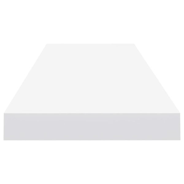 Scaffale A Parete Bianco 90x23,5x3,8 Cm In Mdf - Image 5