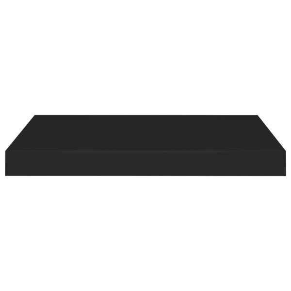Scaffale A Parete Nero 50x23x3,8 Cm In Mdf - Image 4
