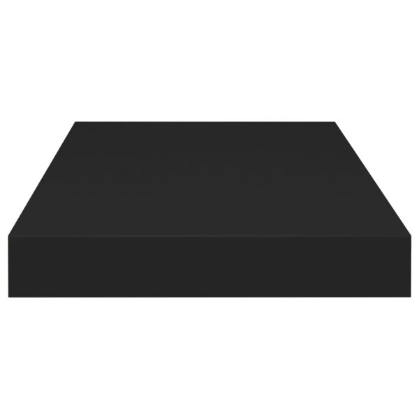 Scaffale A Parete Nero 50x23x3,8 Cm In Mdf - Image 5