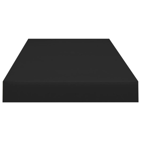 Scaffale A Parete Nero 60x23,5x3,8 Cm In Mdf - Image 5