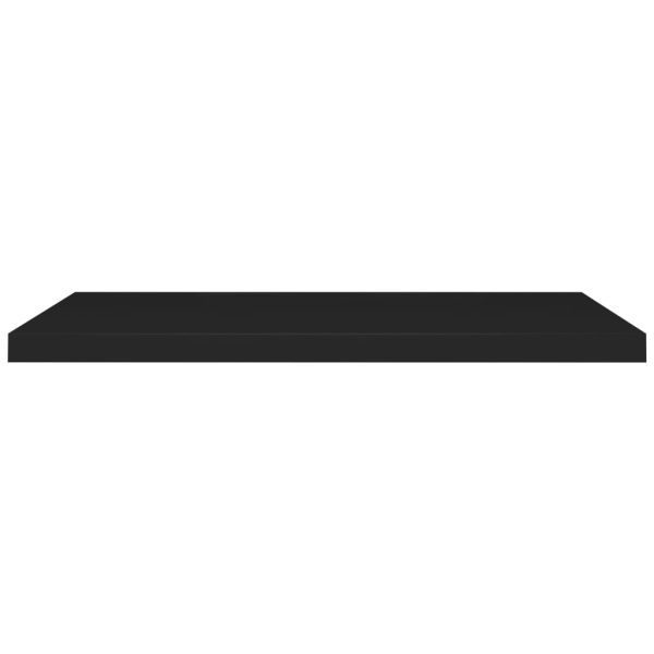 Scaffale A Parete Nero 90x23,5x3,8 Cm In Mdf - Image 4