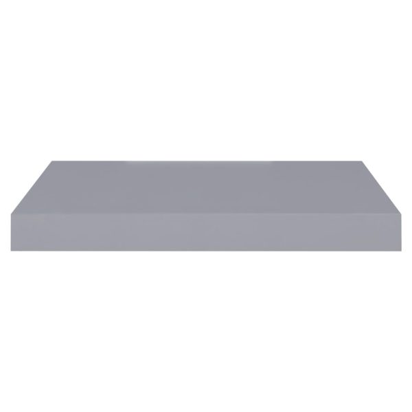 Scaffali A Parete 2 Pz Grigi 40x23x3,8 Cm In Mdf - Image 5