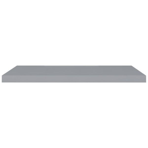 Scaffale A Parete Grigio 90x23,5x3,8 Cm In Mdf - Image 4