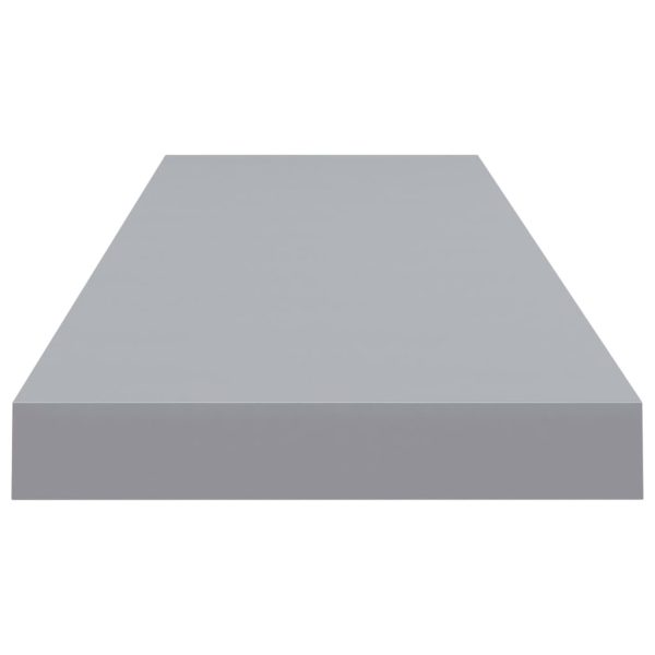 Scaffale A Parete Grigio 90x23,5x3,8 Cm In Mdf - Image 5