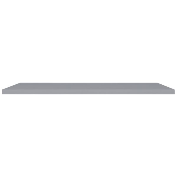 Scaffale A Parete Grigio 120x23,5x3,8 Cm In Mdf - Image 4