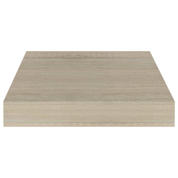 Scaffali A Parete 4 Pz Rovere 23x23,5x3,8 Cm In Mdf - Image 5