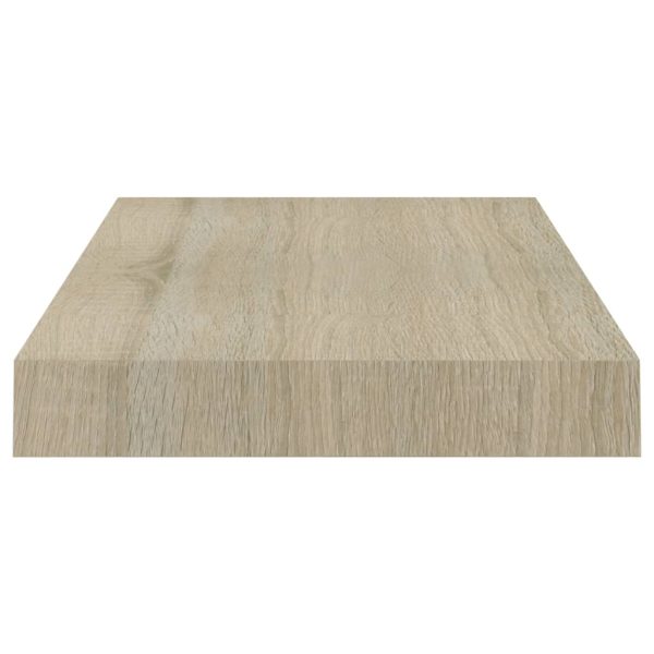 Scaffali A Parete 2 Pz Rovere 40x23x3,8 Cm In Mdf - Image 6
