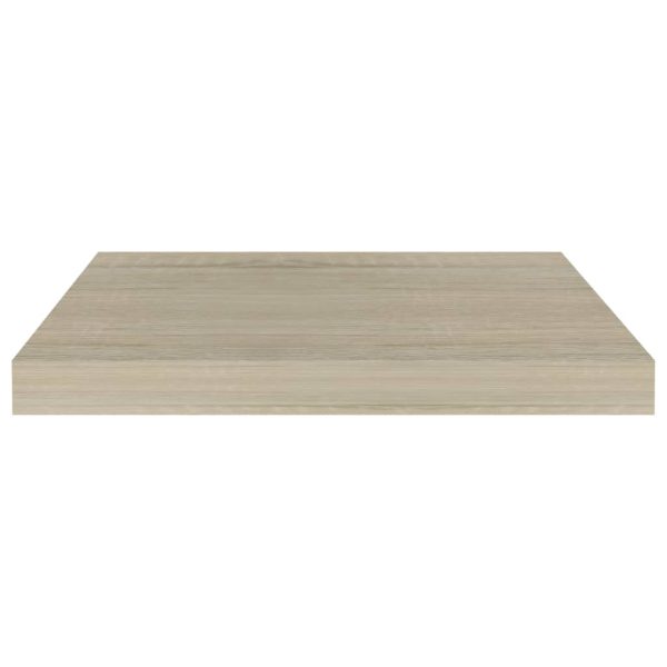 Scaffali A Parete 2 Pz Rovere 50x23x3,8 Cm In Mdf - Image 4