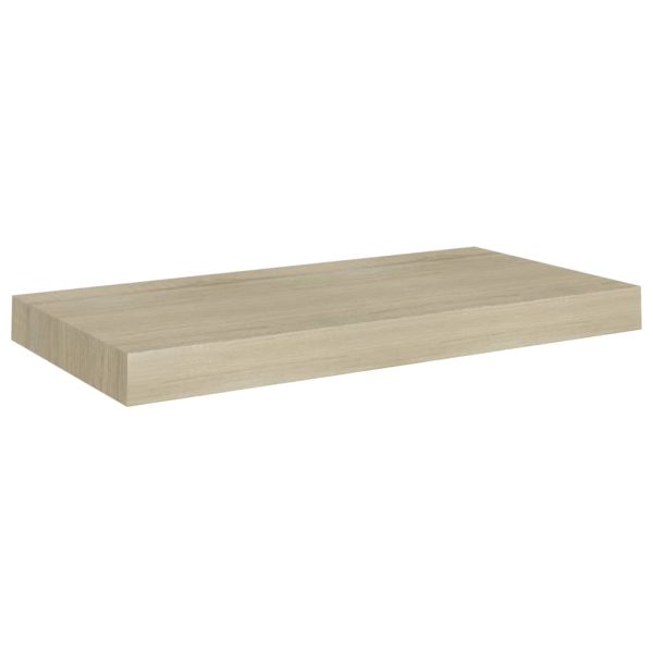 Scaffali A Parete 4 Pz Rovere 50x23x3,8 Cm In Mdf - Image 3