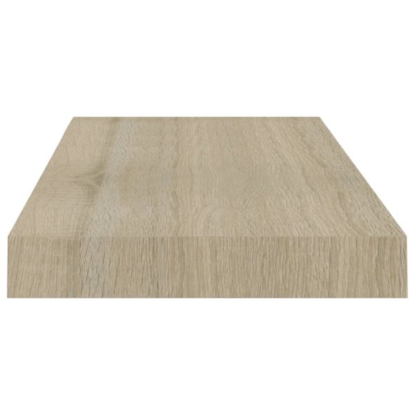 Scaffali A Parete 4 Pz Rovere 50x23x3,8 Cm In Mdf - Image 5