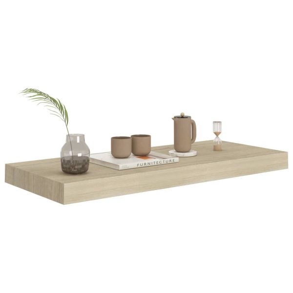 Scaffale A Parete Rovere 60x23,5x3,8 Cm In Mdf - Image 3