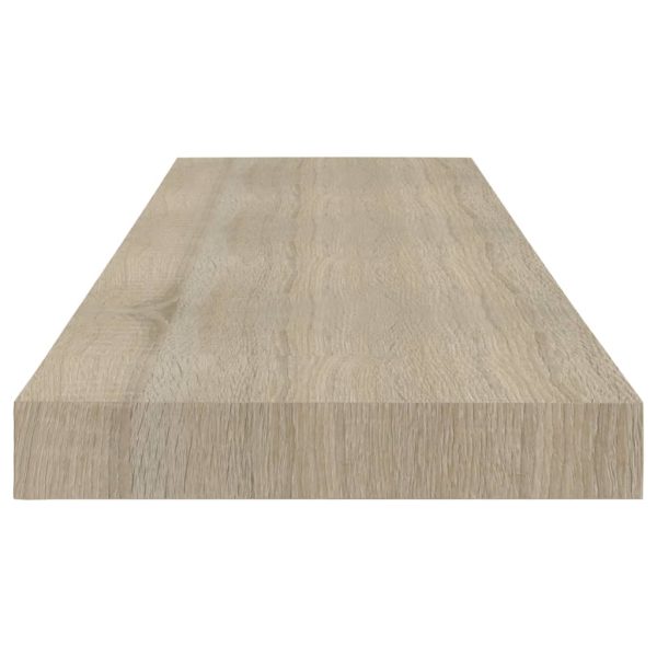 Scaffali A Parete 4 Pz Rovere 80x23,5x3,8 Cm In Mdf - Image 5