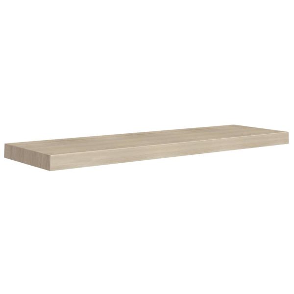 Scaffali A Parete 2 Pz Rovere 90x23,5x3,8 Cm In Mdf - Image 3