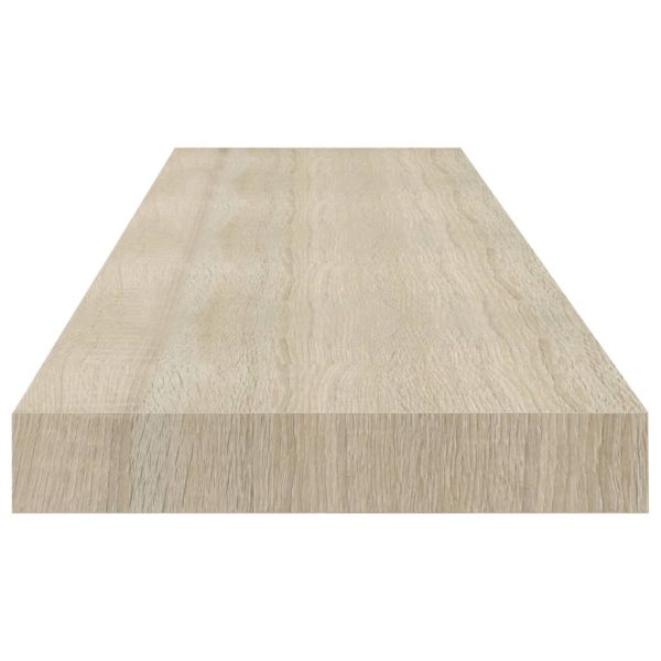 Scaffali A Parete 2 Pz Rovere 90x23,5x3,8 Cm In Mdf - Image 5