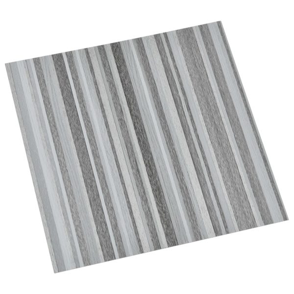 Listoni Pavimenti Autoadesivi 55 Pz In Pvc 5,11m² Grigio Chiaro - Image 3