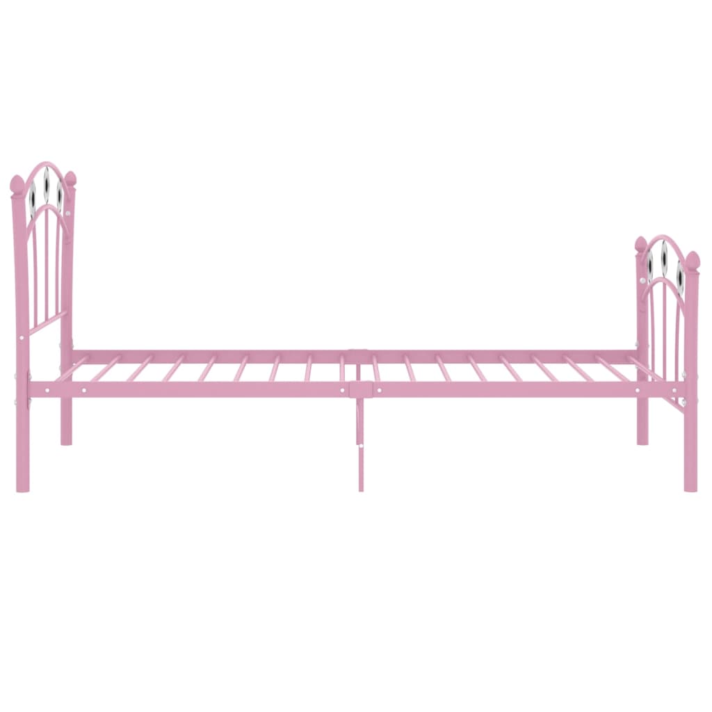 Giroletto Con Motivo Calcio In Metallo Rosa 90x200 cm - Image 4