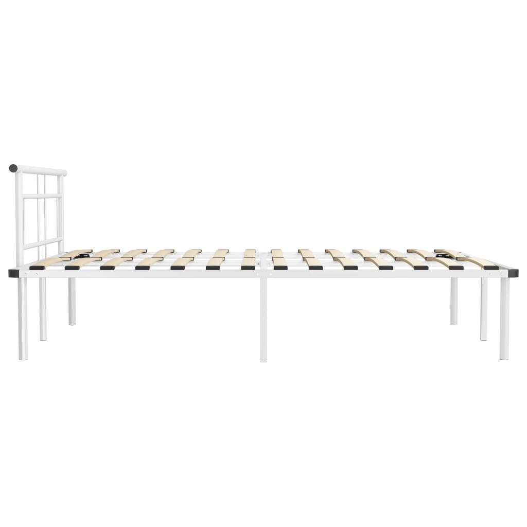 Giroletto Bianco In Metallo 140x200 cm - Image 4