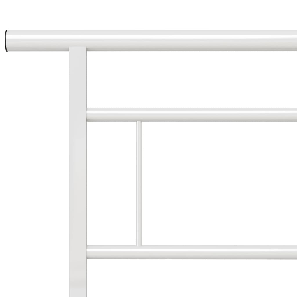 Giroletto Bianco In Metallo 140x200 cm - Image 5