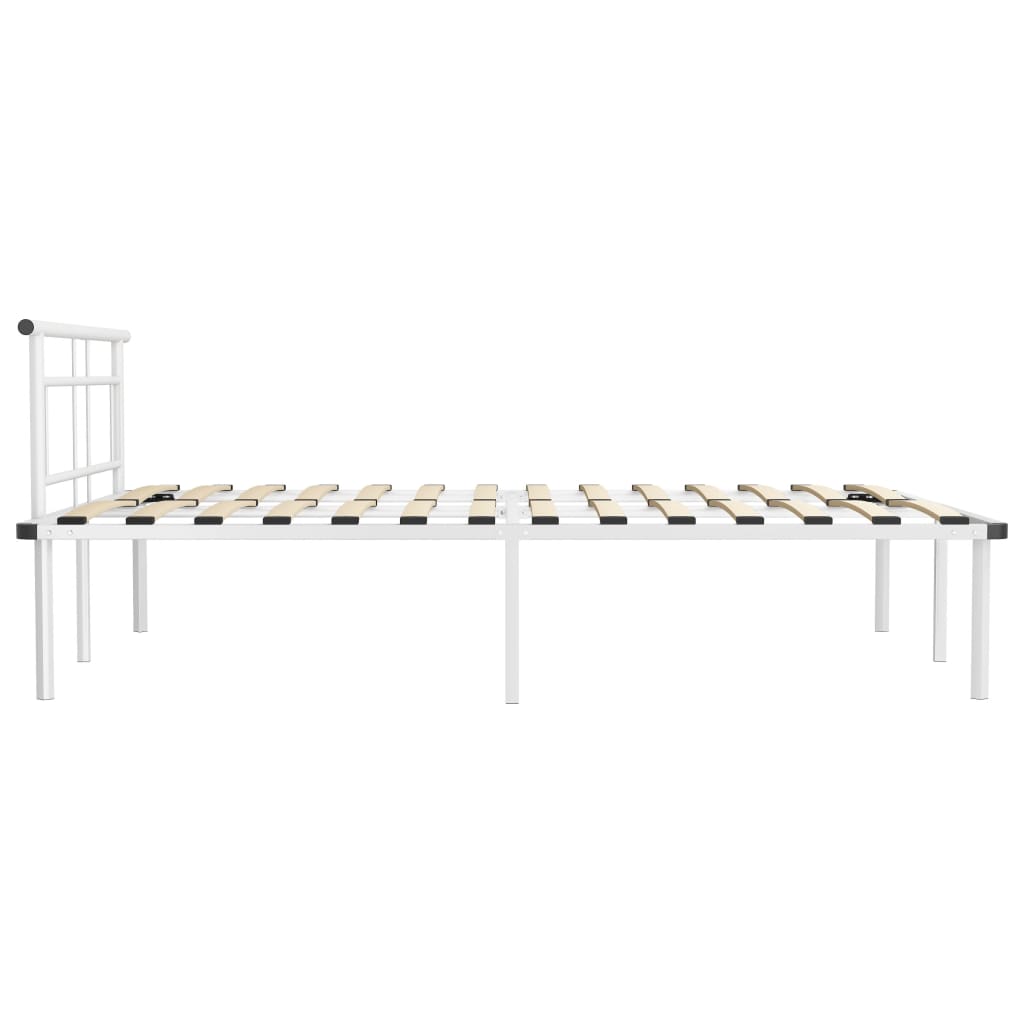 Giroletto Bianco In Metallo 160x200 cm - Image 4