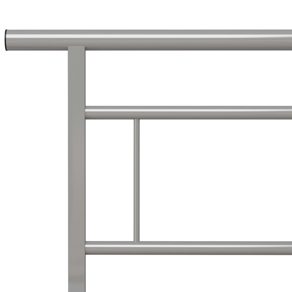 Giroletto Grigio In Metallo 160x200 cm - Image 5