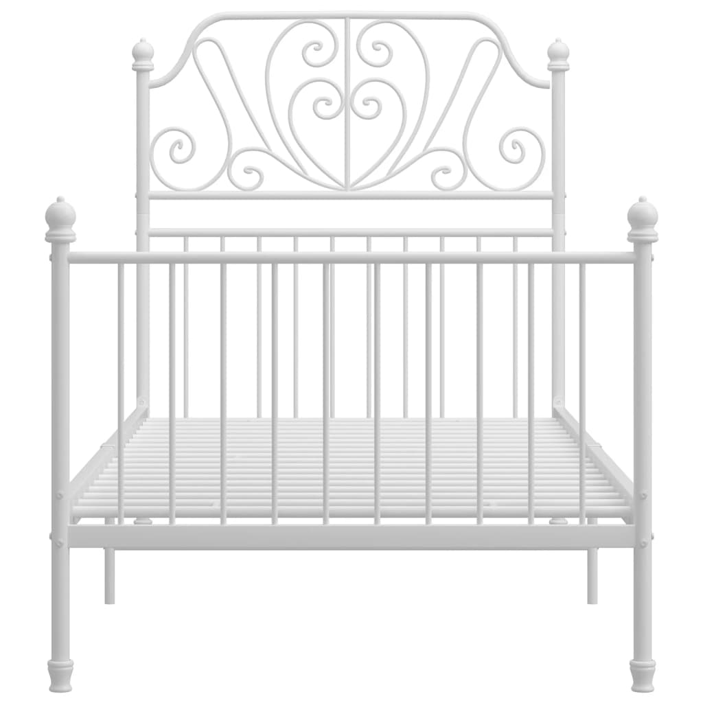 Giroletto Bianco In Metallo 100x200 cm - Image 3