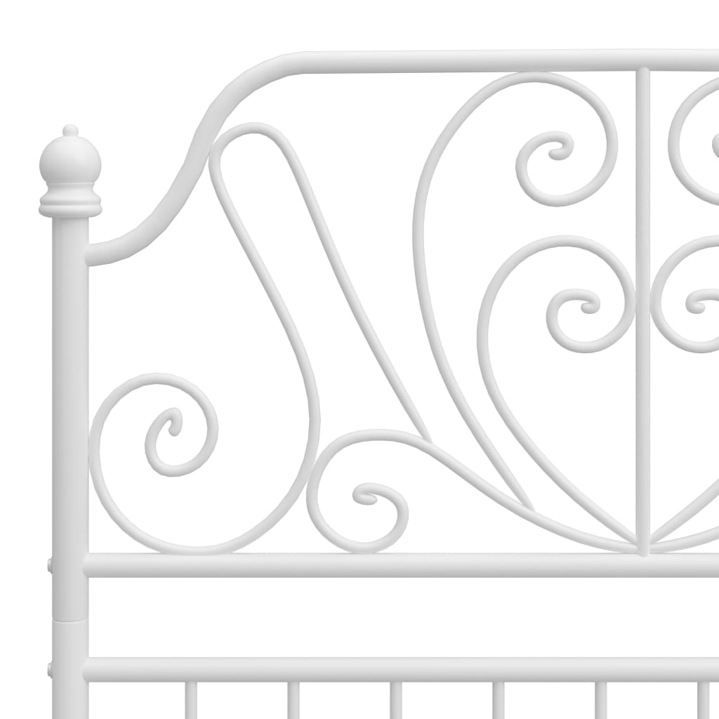 Giroletto Bianco In Metallo 100x200 cm - Image 5