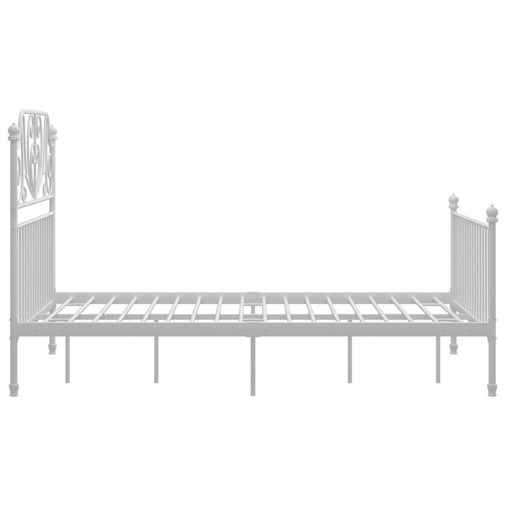 Giroletto Bianco In Metallo 120x200 cm - Image 4