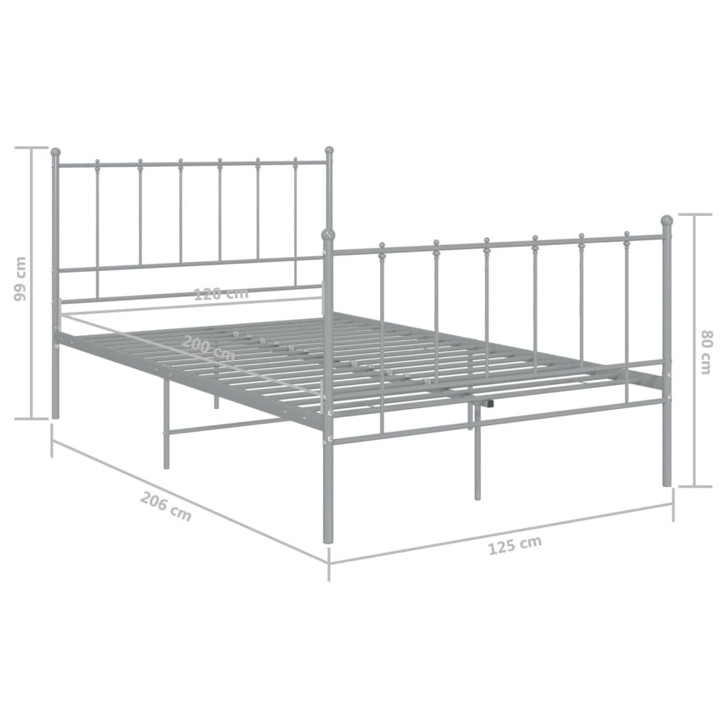 Giroletto Grigio In Metallo 120x200 cm - Image 6