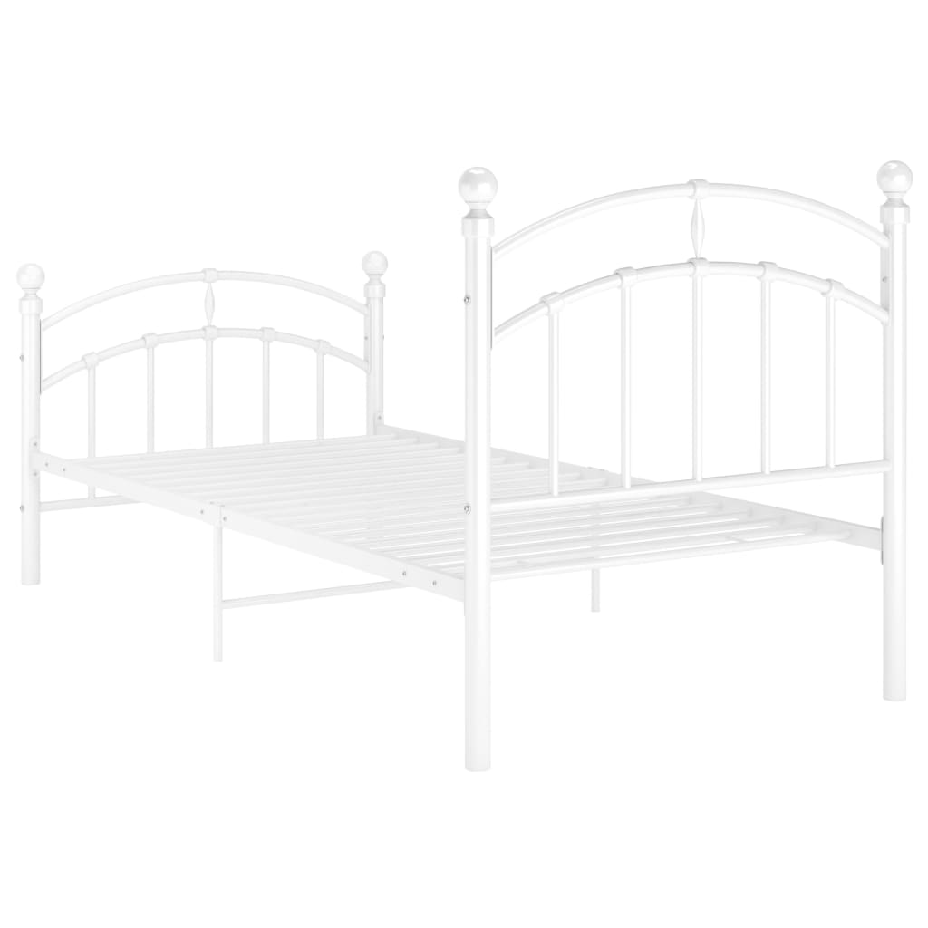 Giroletto Bianco In Metallo 90x200 cm - Image 5