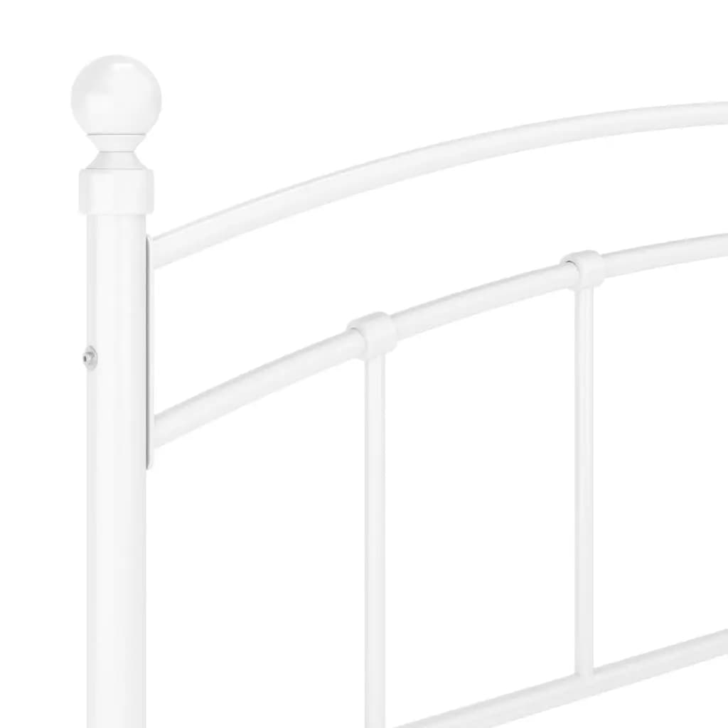 Giroletto Bianco In Metallo 160x200 cm - Image 6