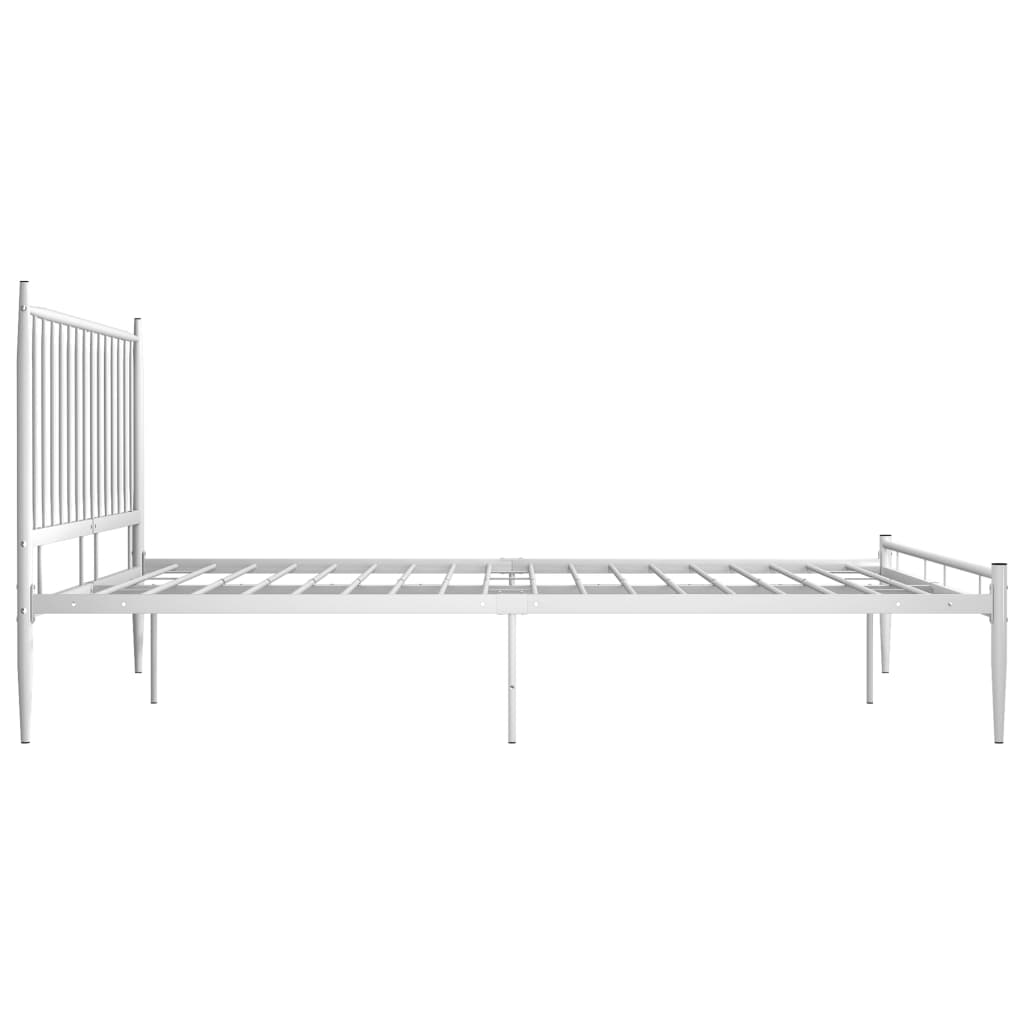 Giroletto Bianco In Metallo 140x200 cm - Image 5